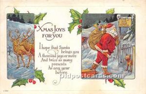  Santa Claus Christmas, Postcard