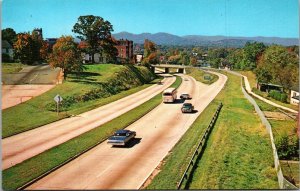 North Carolina Asheville Expressway Looking West