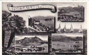 Italy Lago Maggiore Stresa Multi View Real Photo