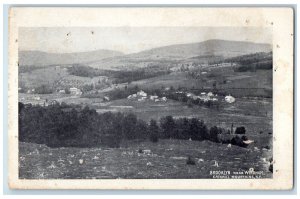 c1905 Catskill Mountains Brooklyn Near Windham New York Vintage Antique Postcard 