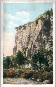 Sky Top from Approaching Mohonk Lake, New York Postcard
