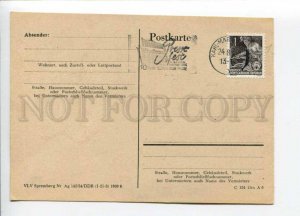 292040 EAST GERMANY GDR 1955 card Berlin press