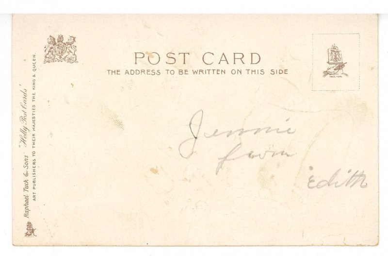 Greeting - Christmas    (Tuck Series 110)