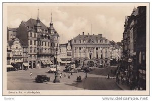 RP Bonn (North Rhine-Westphalia), Germany, 1910s ; Marktplatz