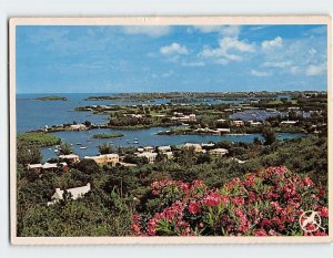 Postcard View from Gibb's Hill Light, Southampton, British Overseas Territory