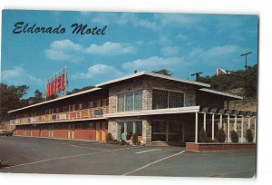 North Bergen New Jersey NJ Vintage Postcard Eldorado Motel