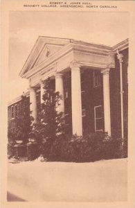 North Carolina Greensboro Robert E Jones Hall Bennett College Albertype