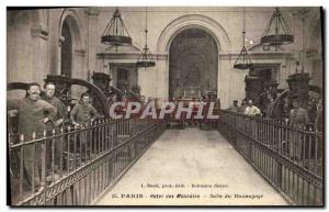 Old Postcard Paris Hotel Room Mint coinage