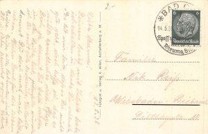 A220 Germany 1938 Bad Orb i Sp Saline Trink Wandel Halle vintage postcard