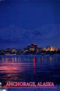 Alaska Anchorage At Dusk