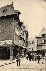 CPA DINAN - Vieilles Maisons - Rue de l'Apport (630710)