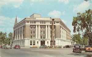 Postcard New York Glen Falls Monument Square 1950s Dean Dexter 23-10510