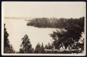 Canada Ontario Mark's Bay Christie Lake RPPC AZO 1926-1940s