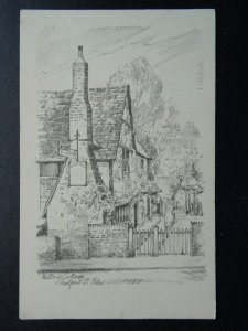 Buckinghamshire CHALFONT ST GILES Miltons Cottage - Old Postcard by Vulcan Press