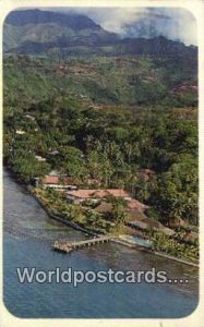 Once the home of Princess Pomare, Hotel Tahiti Tahiti French Polynesia 1970 