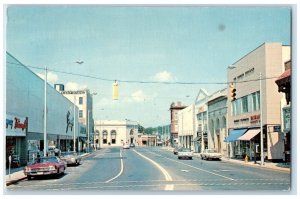 1972 Wall Street Exterior Building Road Norwalk Connecticut CT Vintage Postcard