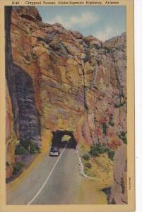 Arizona Claypool Tunnel Globe-Superior Highway Curteich