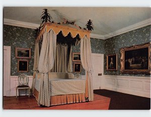 Postcard Queen Charlotte's Bedchamber, Kew Palace, London, England