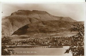 Scotland Postcard - Fort William and Ben Nevis - Real Photograph  ZZ1501