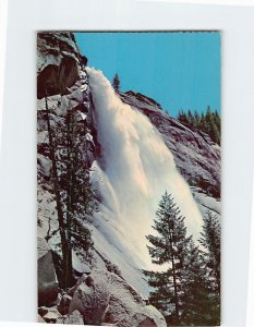 Postcard Nevada Fall, Yosemite National Park, California