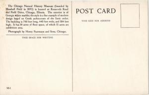 CHICAGO NATURAL HISTORY MUSEUM ILLINOIS