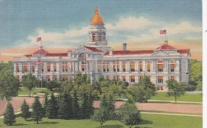 Wyoming Cheyenne State Capitol Building Curteich