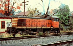 Trains Fonda Johnstown & Gloversville Railroad Locomotiv Number 20