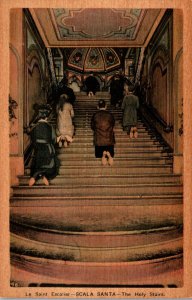 Canada Quebec Ste Anne De Beaupre Scala Santa The Holy Stairs 1936