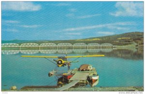 Airplane , Nisutlin Bay Bridge, Teslin , Y.T. Canada , Mile 804 , Alaska High...