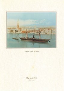 Tanjore Ship at Venice Victorian Painting Arcadia 1999 Menu