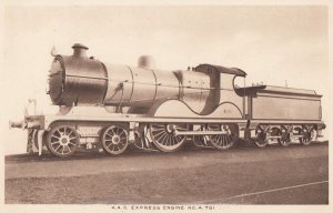 Southern Railway A 781 4-4-0 Express Engine No 751 Train Old Postcard