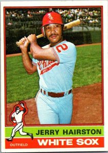 1976 Topps Baseball Card Jerry Hairston Chicago White Sox sk13603