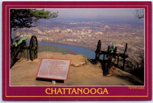 Postcard - Lookout Mountain Overlooks Chattanooga, Tennessee