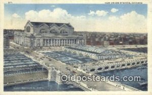 New Union Station, Chicago, IL, Illinois, USA Depot Railroad 1918 