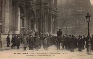 CPA Inondations 1910 PARIS Tribunal de Commerce (996154)