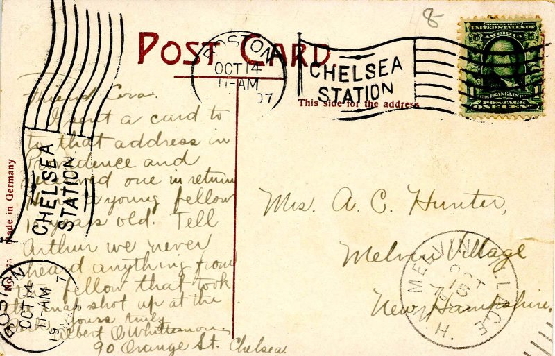 MA - Chelsea. Old Ladies Homes