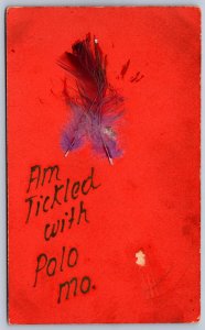 K34/ Polo Missouri Postcard c1910 Greetings from..   30