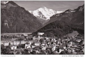 Switzerland Interlaken mit Jungfrau 1956 Photo