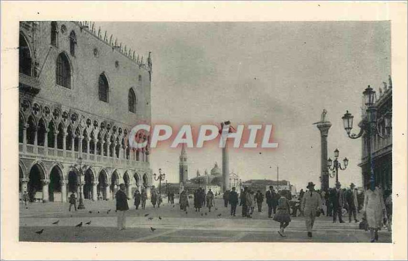 Old Postcard Venezia Marco S Piazzetta