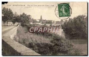 Old Postcard View Montauban Tarn taken Course