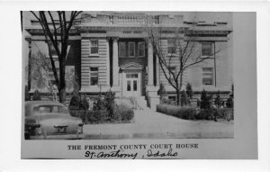 J5/ St Anthony Idaho Real Photo RPPC Postcard c1950s Court House 80