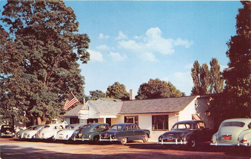 Ionia New York~Locust Lawn Restaurant on Route 64 Out of Pittsford~50s Cars