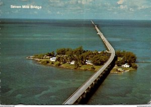 Florida Keys Seven Mile Bridge Over Pigeon Key 1978