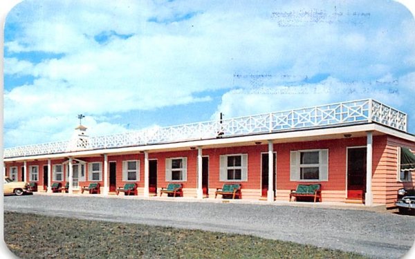 Dale's Mt Vernon Motel Canandaigua, New York Postcard