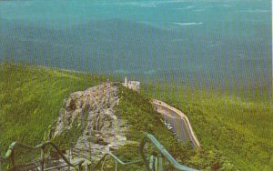 New York Adirondacks Foot Trail From The Summit Of Whiteface Mountain