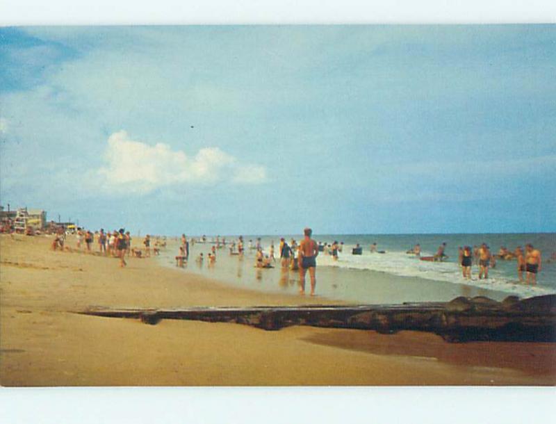 Unused Pre-1980 SCENE AT BEACH Bethany Beach Delaware DE M6802@