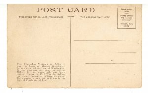 VA - Arlington. The Curtis-Lee Mansion