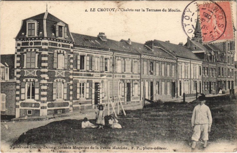 CPA Le CROTOY - Chalets sur la Terrasse du Moulin (121414)