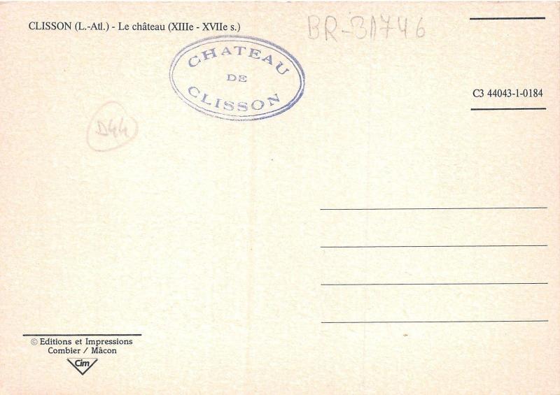 BR31746 Clisson le chateau france