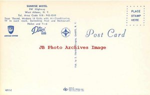 NY, West Athens, New York, Sunrise Motel, Multi-View, Dexter Press No 4211-C